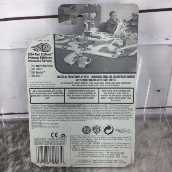 DC Comics Hot Wheels 2004 First Editions Batman Batmobile Toy Car #031 - Picture 2 of 6